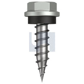 Hobsons - #10-12 x 20 Shale Grey (Gull Grey) -Cl4 As3566 Needle Pt Sds Hex + Wash | Q151-Sg (Pack Of 1000)